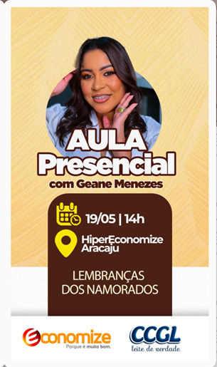 Aula Lembranças dos Namorados com Geane Menezes