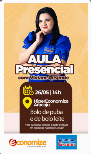 Aula Bolo de puba e bolo de leite com Viviane Resende