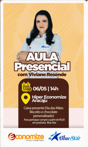Aula Caixa presente Dia das Mães – Biscoito e Chocolate Personalizado com Viviane Resende